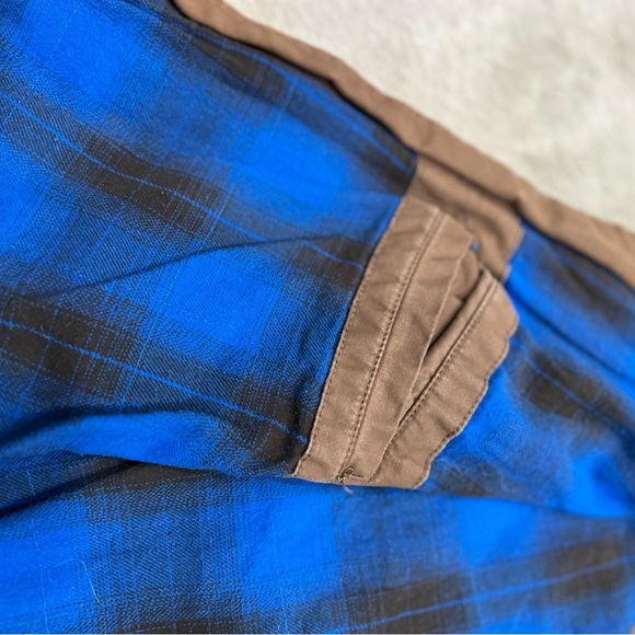 Cody James Vest Mens Medium Western Heavy  Zip Flannel Lined Cowboy Sleeveless - Picture 5 of 7